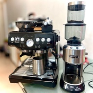 Breville the Barista Express BES870 + Delonghi Dedica Coffee Grinder KG521