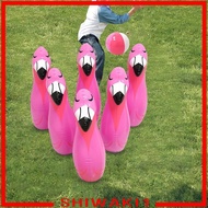 [Shiwaki1] Kids Inflatable Bowling Set Bowling Ball and Bowling Pins Activity Meetings