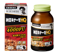 [新日期] 野口醫學研究所 Noguchi 納豆激酶HQ Premium 4000FU 120粒（30日） [平行進口] 1794