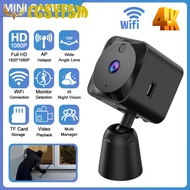 Tcsyfsm  Q18 4k Hd Wifi Camera 120-degree Wide Angle Night Vision Security Surveillance Camcorder For Indoor Outdoor