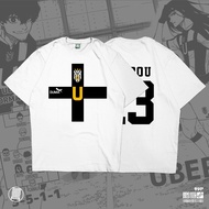 Ubers FC Barou Niko Blue Lock Jersey Kaos Anime Manga Baju T-Shirt Japan DJA Cloth