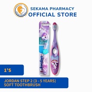 JORDAN STEP 2 (3 - 5 YEARS) SOFT TOOTHBRUSH 1'S