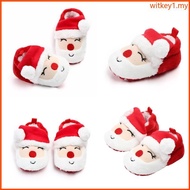 WIT Warm Lining Baby Shoes Learning to Walking Shoes for Christmas 11cm 12cm 13cm