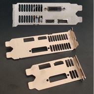 Low Profile Full High Bracket 8cm 12cm DisplayPort DP DVI HDMI I/O Shield BackPlane For MSI GTX 1050