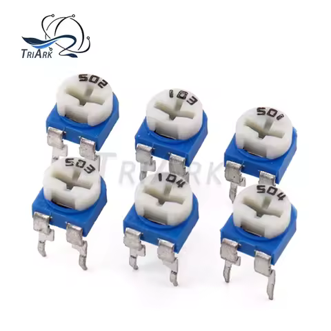 20-50PCS RM065 Trimmer Potentiometer Variable Resistor 100R 500R 1K 5K 10K 20K 30K 47K 50K 100K 200K