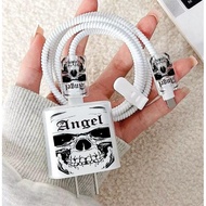 IPHONE Printed Charger Case for Android and Cable-End Protective Case and Charger