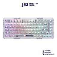 WIRELESS KEYBOARD (คีย์บอร์ดไร้สาย) REDRAGON K649CT ELF PRO (TRANSPARENT) (CRYSTAL SWITCH RGB EN/TH)