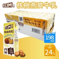 【KLIM 克寧】核桃燕麥牛乳(198mlx24入)x2箱