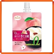 TARAMI Oishii Annin Almond Jelly and White Peach Flavor 0kcal Jelly Drink 150g x 6 pcs [Direct from 