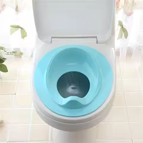 Adjustable Toddler Toilet Reducer Pad for Kids 24 Months Anti Slip Design 4XBC