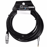Carlsbro สายไมค์ Phone Jack to XLR ตัวเมีย 10 เมตร รุ่น BXJ013A-10M (Phone Jack to XLR female Mic Ca