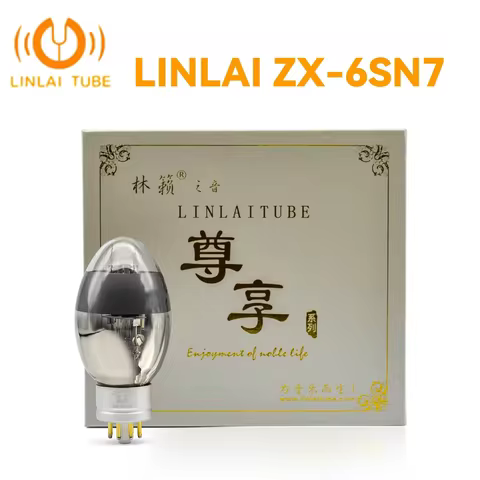 LINLAI ZX-6SN7 6SN7ZX Vacuum Tube Upgrade 6SN7 CV181 6N8P 5692 6H8C 6SN7C Audio Valve Electronic Tub