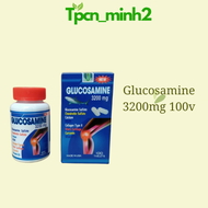 Hỗ trợ xương khớp glucosamine 3200mg hộp 100 viên