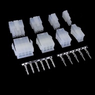 5sets 5557/5559 2x2/3/4/5/6/7/8/9/10/11/12P 24Pin 4.2mm Pitch Terminal/Housing/Pin Header Wire Conne