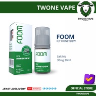 READY LIQUID FOOM FRUITY SERIES | FOOM GREEN STRIPES HONEYDEW 30ML AUTHENTIC 25.25