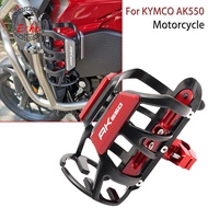 For KYMCO AK550 AK 550 2017-2024 2023 2022 Motorcycle CNC Accessories Beverage Water Bottle Drink Wi