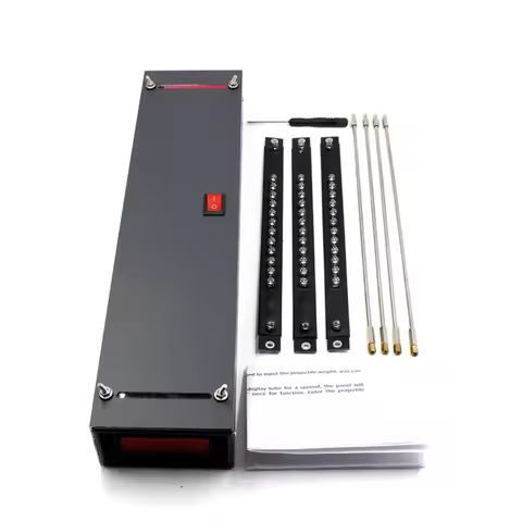 Ballistic Chronograph 30-9999 FPS Speed Meter Large Effective Area Meter Used for Tennis Badminton S