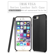 [SG] Apple Iphone 7+ Imak Black Silicone Case Full Coverage Casing Cover Plus 8