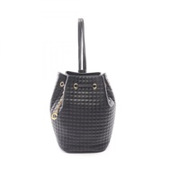 【二手】Celine CELINE C Charm 小號雙肩包 188373BFI-38NO 黑色皮革 C Charm 雙肩包 女款 二手 A
