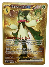 Pokemon - Meowscarada ex 271/193 - Paldea Evolved - Gold Secret Rare Card