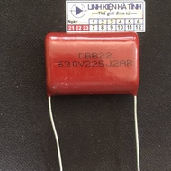 Bag of 10 welding machine capacitors CBB22J-630V225j New capacitor 225K630V 225j 630V 25mm pin - CF5