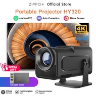 HY320 PRO Smart Projector Portable Led 4K  Tv Laptop Android Phone netflix Bluetooth Projector Hy320