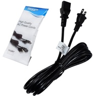 HQRP 10ft AC Power Cord Compatible with Denon AVR-5803 AVR-5805 AVR-5805CI AVR-889 AVR-890 AVR-891 A