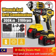 XTITAN Heavy Duty Brushless Cordless Electric Drill Impact Wrench 1888vf Lithium Battery 2 In 1 Stro