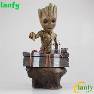 LANFY Groote Doll Model Cute Guardian of The Galaxy Desk Decoration Action Figures Groot Figure