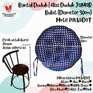 [30cm] 30cm Polka Dot Round Seat Cushion | Junior Seat Cushion | Round Seat Cushion Size Diameter 30
