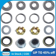 2 Sets 3500 LB Boat Trailer Axle Bearing Kits, L68149 L44649 Bearing Kits, 171255TB/10-19 Grease Sea