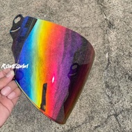 Helmet ARC Ritz Modern Color V2 - Modern Grey / Modern Black / Modern Blue / Visor ARC Ritz / Spoile