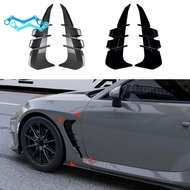 Car Side Wing Air Flow Intake Cover Side  Trim Spoilers for  GR86  BRZ 2022+ Carbon Fiber