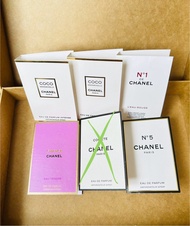 CHANEL Comete, Coco Mademoiselle Intense spray, N5 No.5, Chance Eau Tendre, N1 No.1 L’eau Rouge Revitalizing Frangrance Mist (1.5ml) perfume vaporisateur sample tester travel size 香奈兒幸運星晨, 摩登可可小姐馥郁香水, N°5 5號, 機遇柔情 粉紅邂逅, N°1 1號 迷你 香水香氛香薰 淡香精 旅行試用噴霧體驗裝 版仔