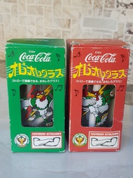 แก้ว Coca Cola 1992 World Cup Yomiuri Nippon FC Verdy Japan 2 ใบ