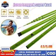 COD Joran Tegek Murah Kagawa Hijau Bamboo 270 360 450 540 Fiber Composite Medium Hard / joran tengge