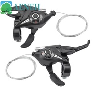 AENEH Bicycle Shifter Levers, 3x7 21 Speed 3x8 24 Speed 21 Speed Bicycle Shifter, Thumb Gear Shift L