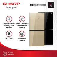 Sharp Lemari Es Multi doors SJ-IF51PG-BK/CG 472L BATAM