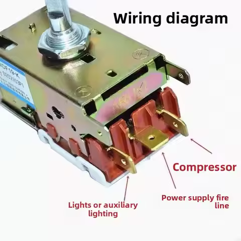 K59E suitable for Haier Wanbao Siemens refrigerator thermostat switch WDF19-K K59 refrigerator therm