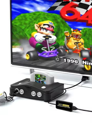 1080P NGC/SNES/N64 To HDMI Converter Adapter,HDMI Cable for Nintend 64 SNES Console Game Cube Plug a