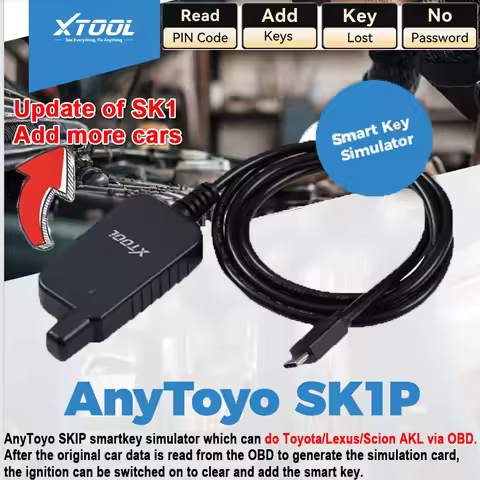 NEW Xtool AnyToyo SK1P Smart Key Simulator for Toyota/Lexus/Scion Xtool SK1 Plus Auto Smart Key Prog