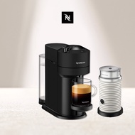 Nespresso Vertuo Next經典款 迷霧黑+Aero3白色奶泡機