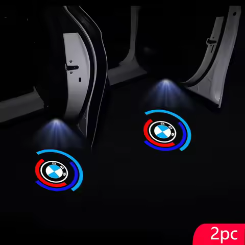 2PCS-3C-LED Car Door logo Projector Lamps Welcome Light For Mini BMW ME90 E60 F18E46 F30 F20 M2M5 M3