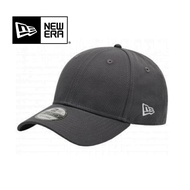 New Era Solid Color Cap NewEra 9FORTY with Sticker Men's Women's Baseball Cap Hat Side Logo Black