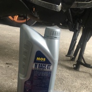 minyak hitam/ engine oil mos 4t M race 20w 50