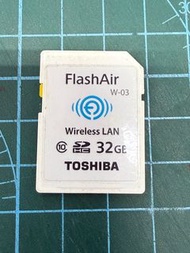 Toshiba FlashAir 32GB 無線wi-fi SD卡