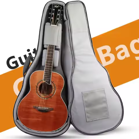 36-38 Inch Guitar Bag Folk Classical Universal Guitar Backpack Waterproof Thicken Case Professional 