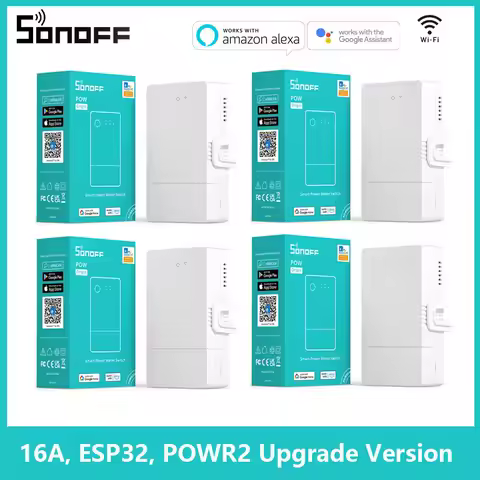 SONOFF POW Origin Powr316 Smart Power Meter Switch 16A Wifi Remote intelligent Switch With Alexa Goo