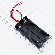 [5 Pieces]- Battery Box, 2xAA Battery Tray 15cm Extension Cord TechZone Viet