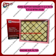 AIR FILTER FORD RANGER T7 2.0 T8 T9 2.2 3.2 RAPTOR MAZDA BT50 2018> (EB3G9601AA)